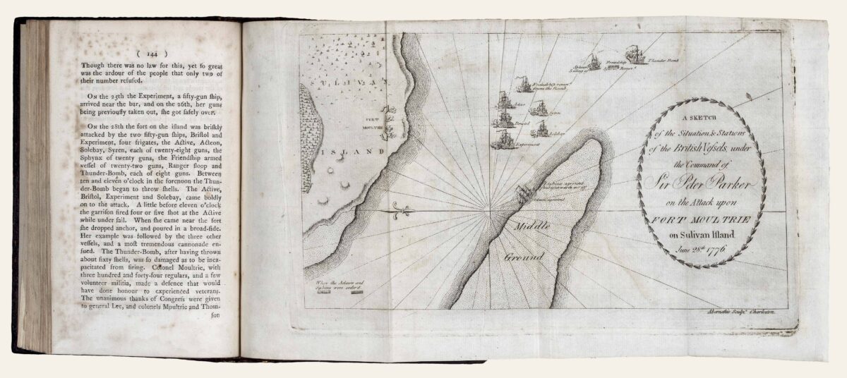 RAMSAY, David The History of the Revolution of South Carolina,