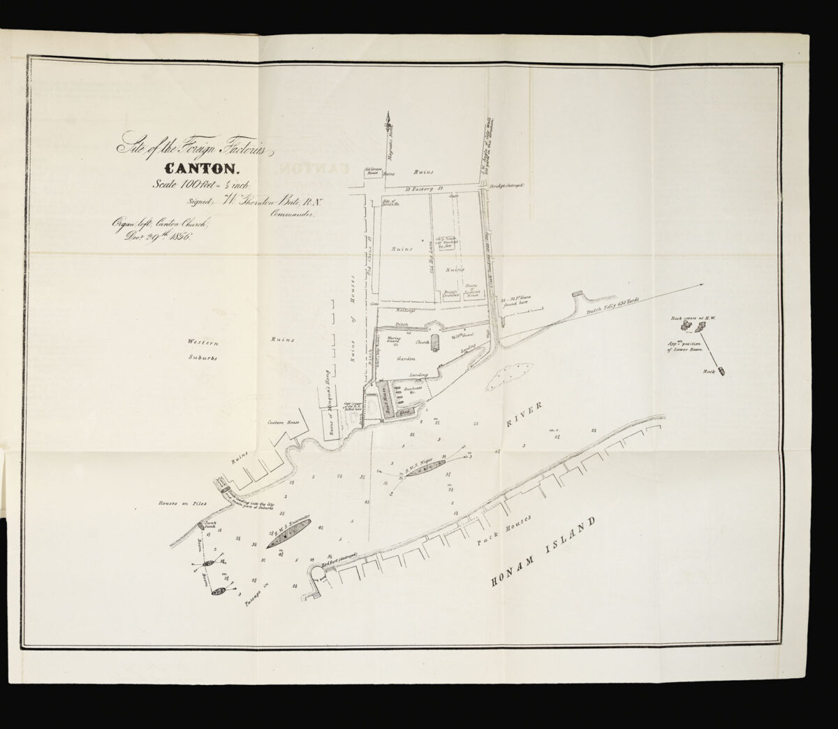 [THE ADMIRALTY] Papers relating to the proceedings of Her Majesty's Naval Forces at Canton.