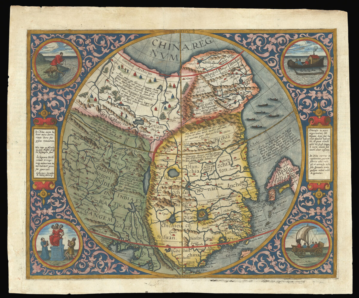 DE JODE, Cornelis China Regnum.