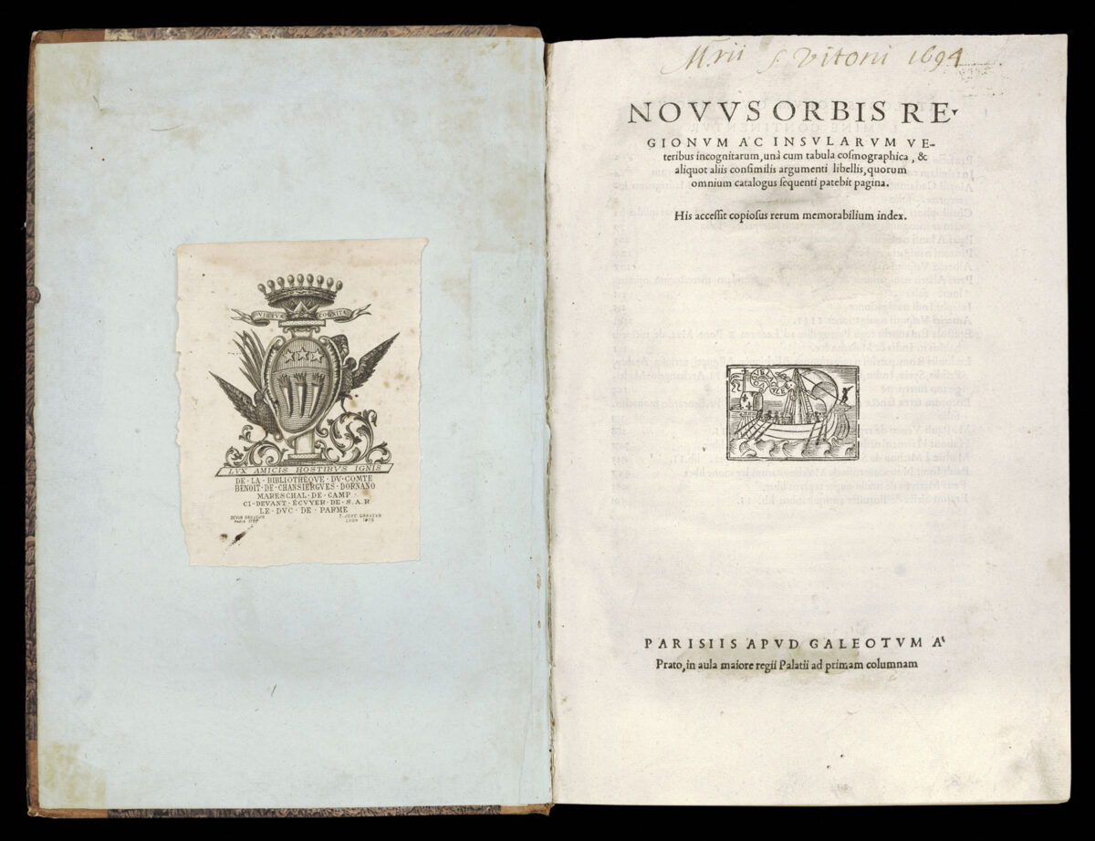 HUTTICH, Johann and Simon GRYNAEUS Novus Orbis