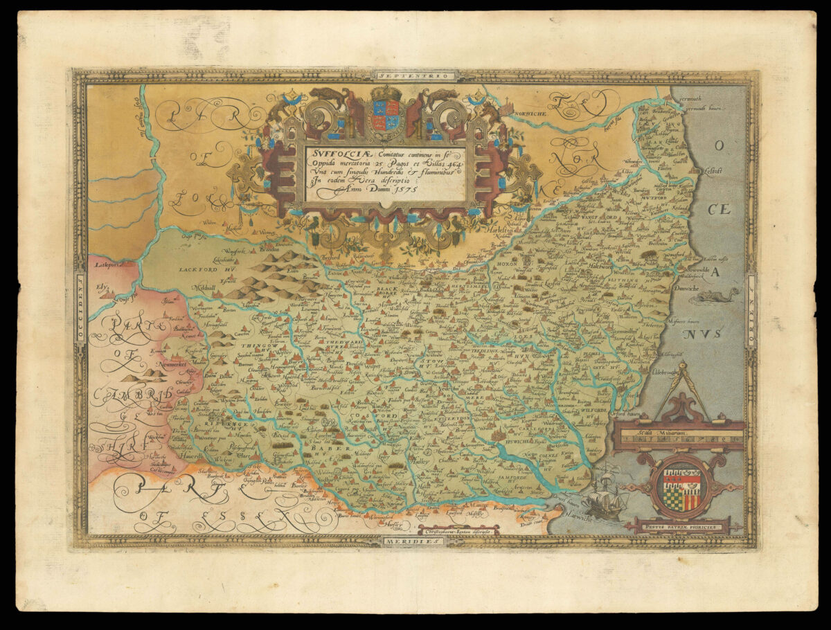 SAXTON, Christopher Suffolciae comitatus