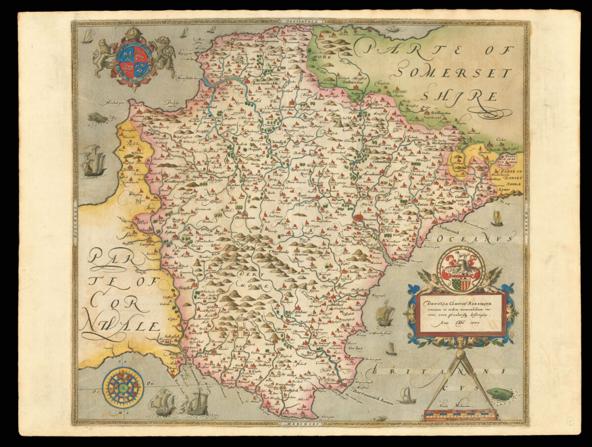 SAXTON, Christopher Devoniae Comitat