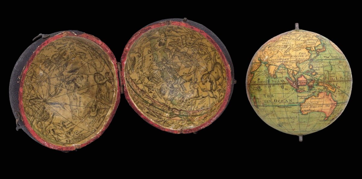 LANE, [Thomas after ADAMS, Dudley and FERGUSON, James] Lane's Improved Globe, London.