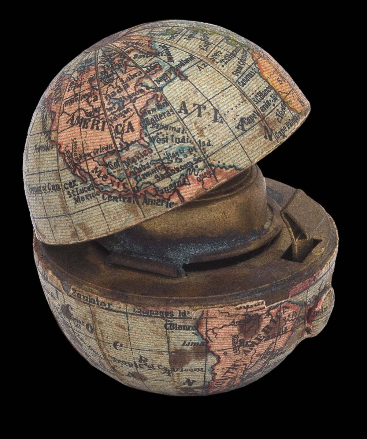 [Anonymous] [Globe form inkwell].