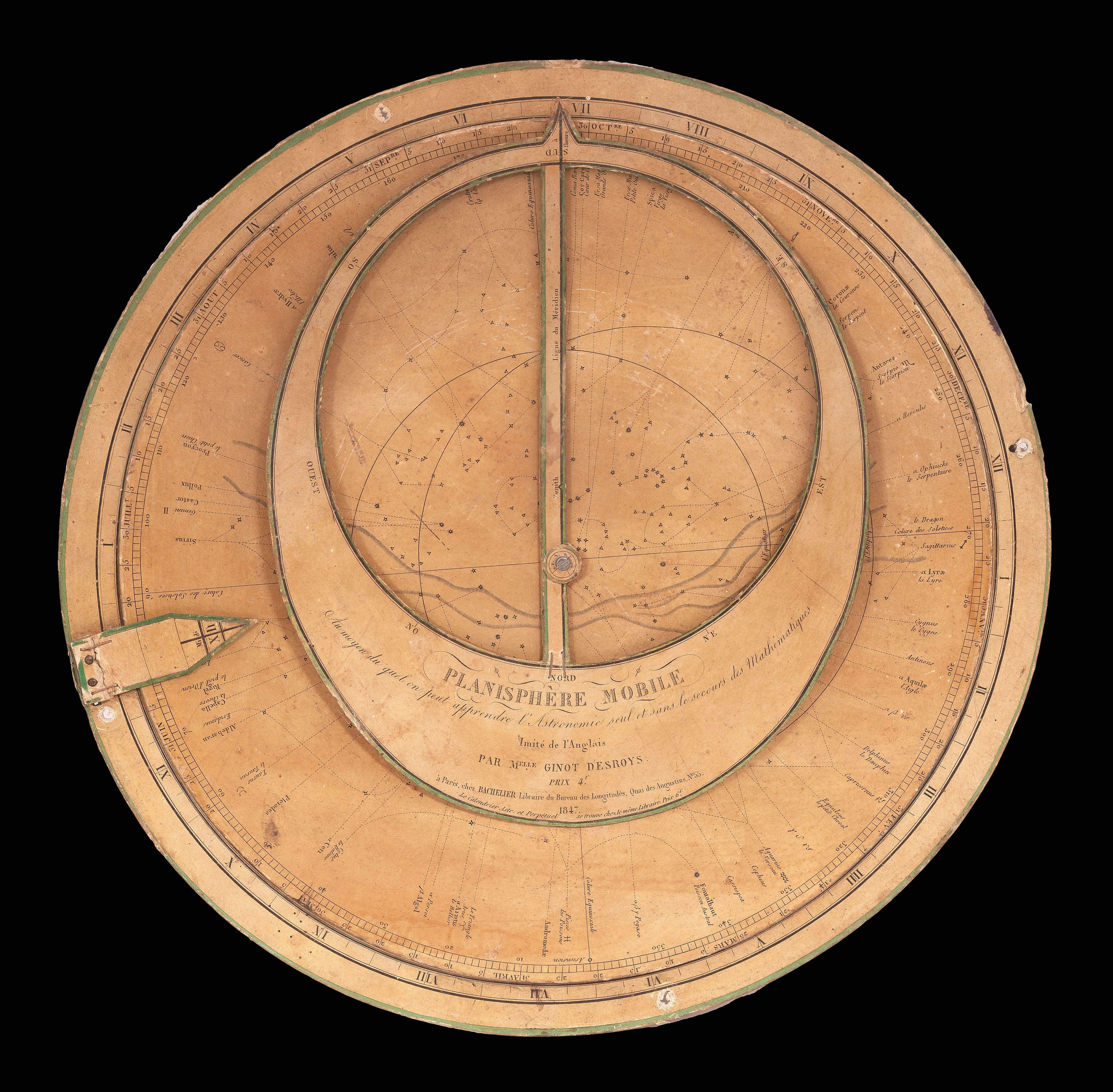 [DES-ROIS, Ginot], as "Mlle. Ginot DesRoy" Planisphere Mobile.