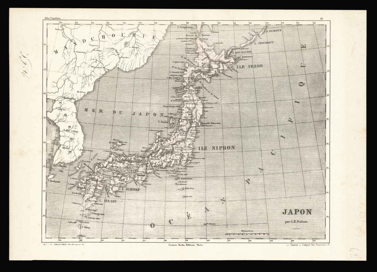 DUFOUR, A[dolphe] H[ippolyte] Japon par A. H. Dufour. (pl 66).