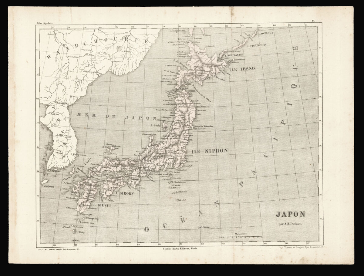 DUFOUR, A[dolphe] H[ippolyte] Japon par A. H. Dufour. (pl 66).