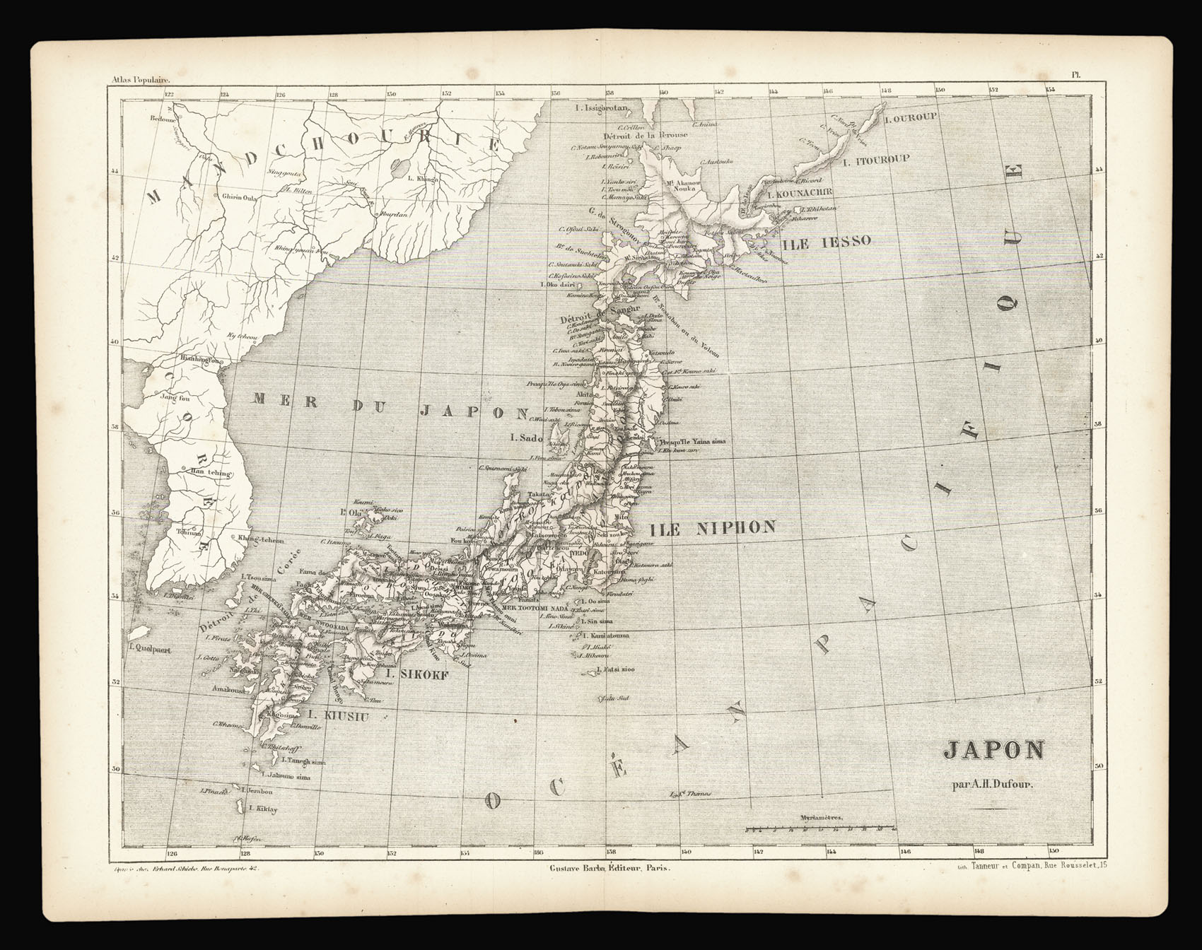 DUFOUR, A[dolphe] H[ippolyte] Japon par A. H. Dufour. (pl 66).