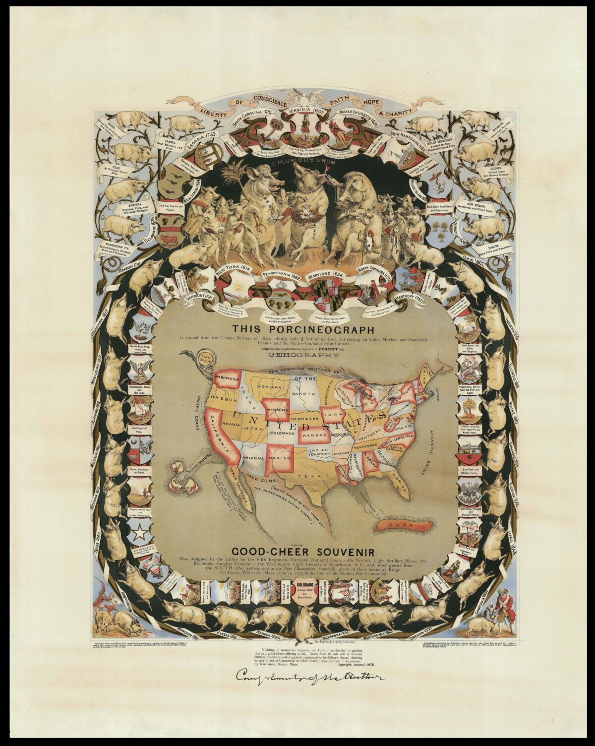 BAKER, W[illiam] E[merson]. This Porcineograph.
