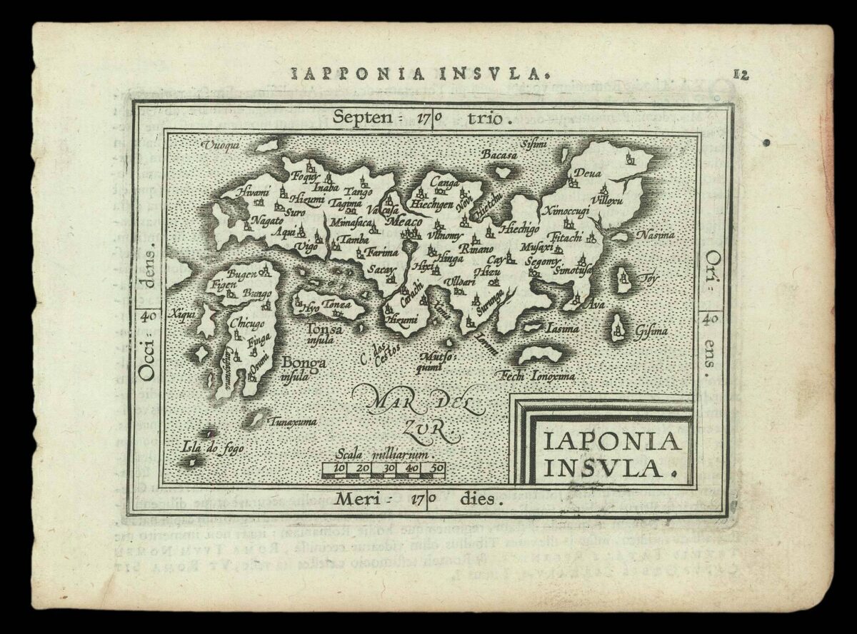 ORTELIUS, Abraham Iaponia Insvla.