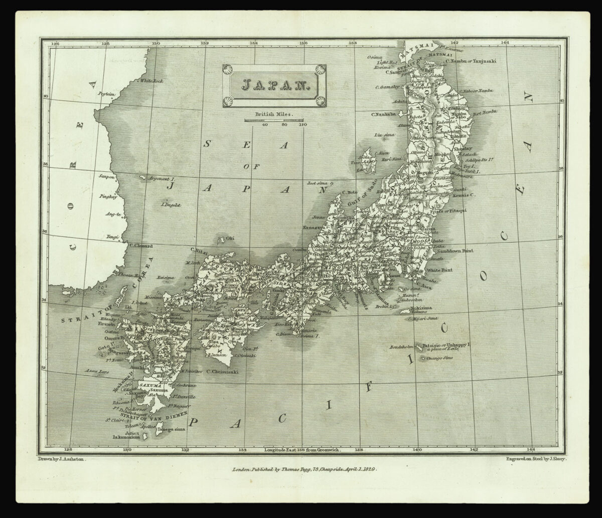 SHURY, John after ASSHETON, J. Japan