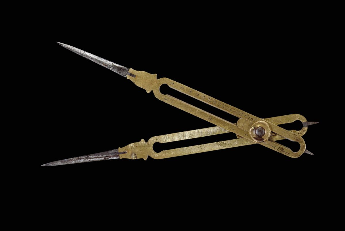 CARY, William [Brass proportional divider].