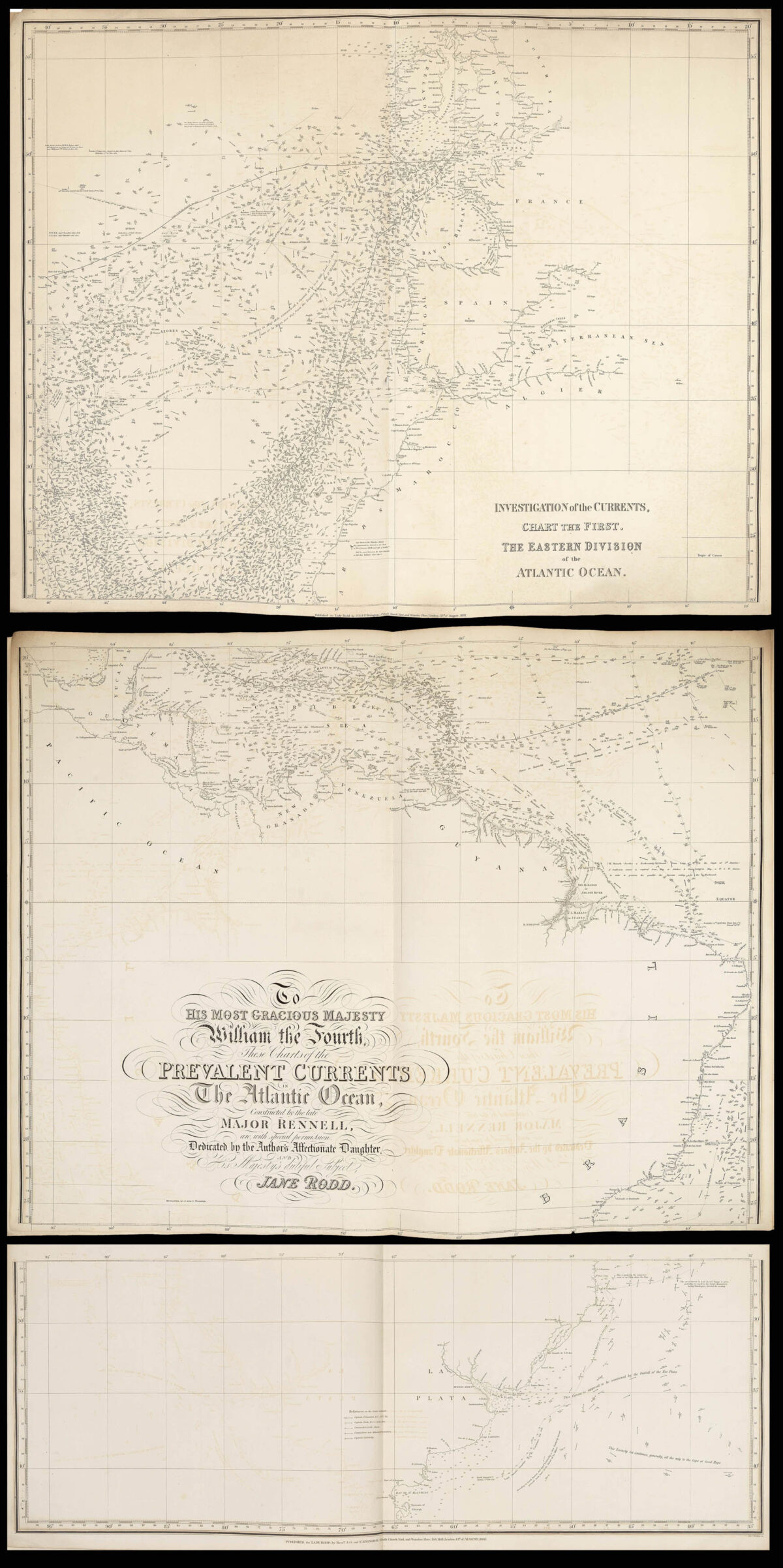 RENNELL, James An investigations on the currents of the Atlantic Ocean.