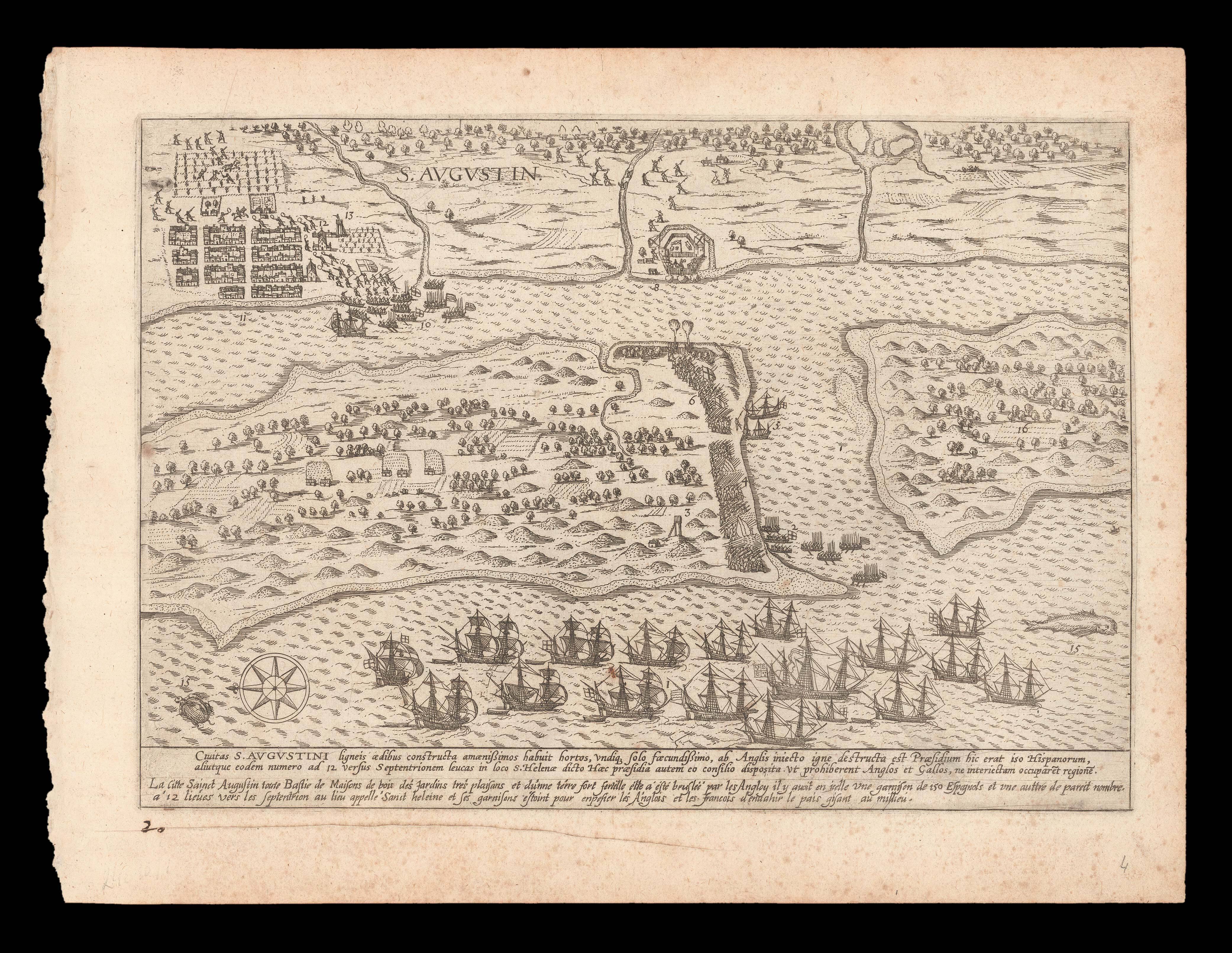 [?BOAZIO, Giovanni Battista] S. Augustin.