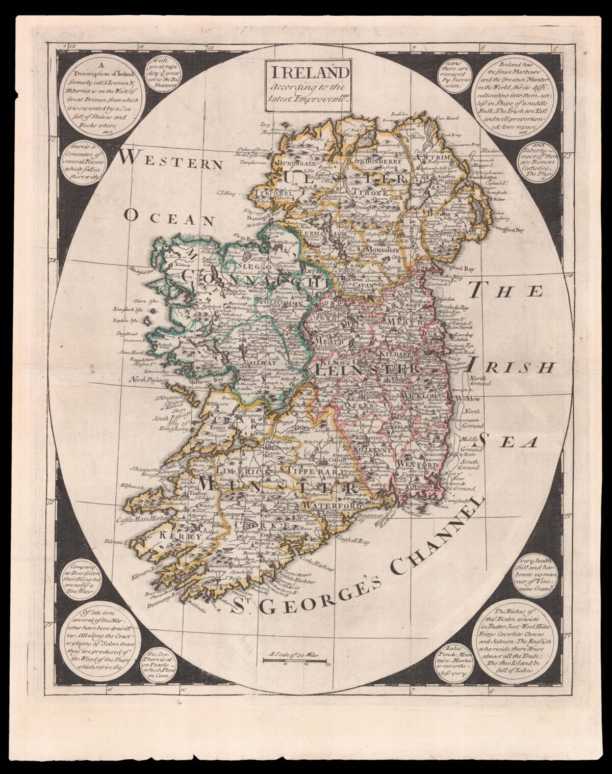 [PARKER, Samuel], attributed to Ireland according to the latest Improvements