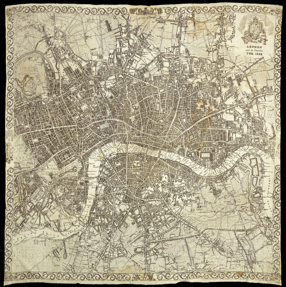 ANONYMOUS London and its Environs for 1832.
