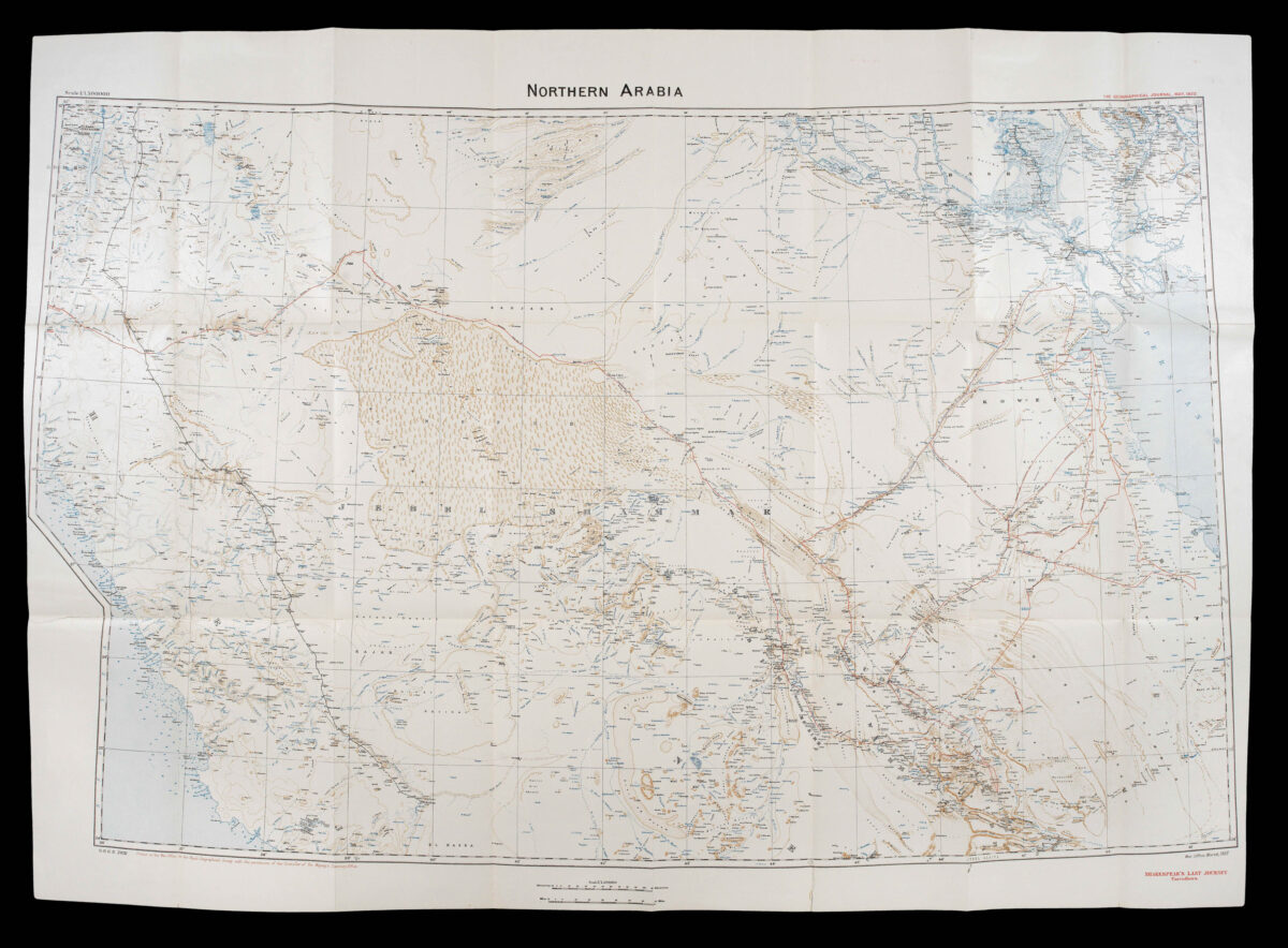 CARRUTHERS, Alexander Douglas Mitchell Northern Arabia.