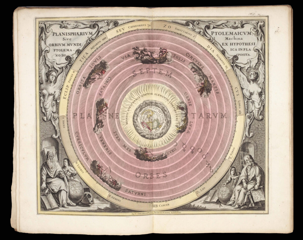 CELLARIUS, Andreas Atlas Coelestis seu Harmonia Macrocosmica
