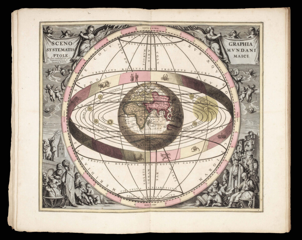 CELLARIUS, Andreas Atlas Coelestis seu Harmonia Macrocosmica