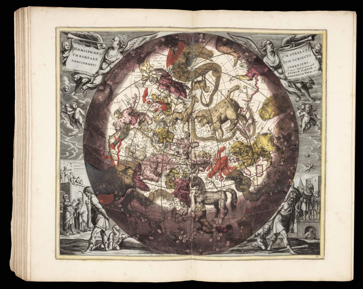 CELLARIUS, Andreas Atlas Coelestis seu Harmonia Macrocosmica