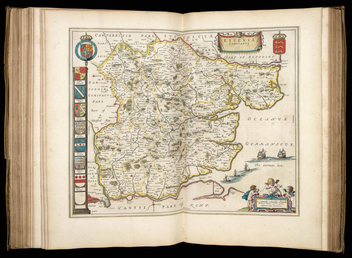 BLAEU, Johannes [England and Wales] Theatrum Orbis Terrarum sive Atlas Novus Pars Quarta.