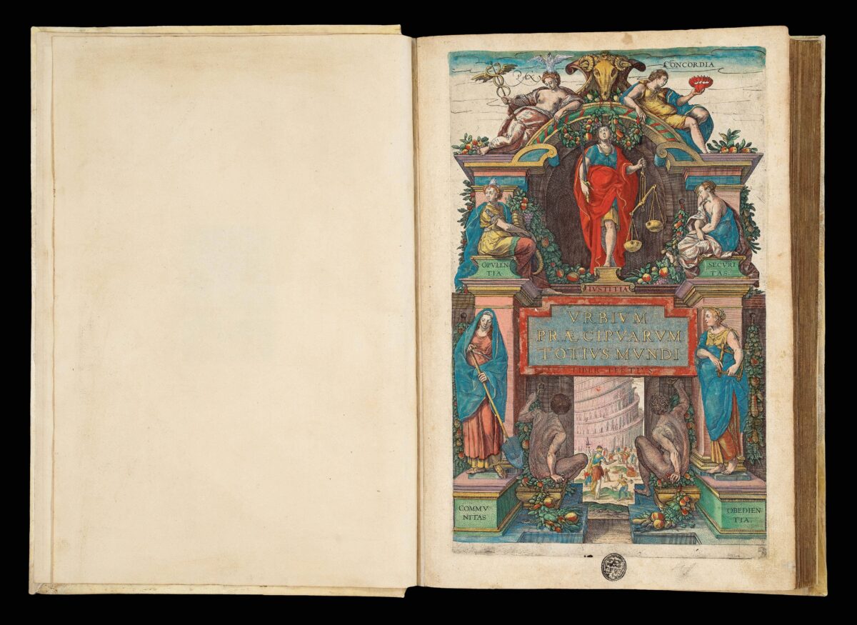 BRAUN, Georg; and Franz. HOGENBERG Civitates Orbis Terrarum.