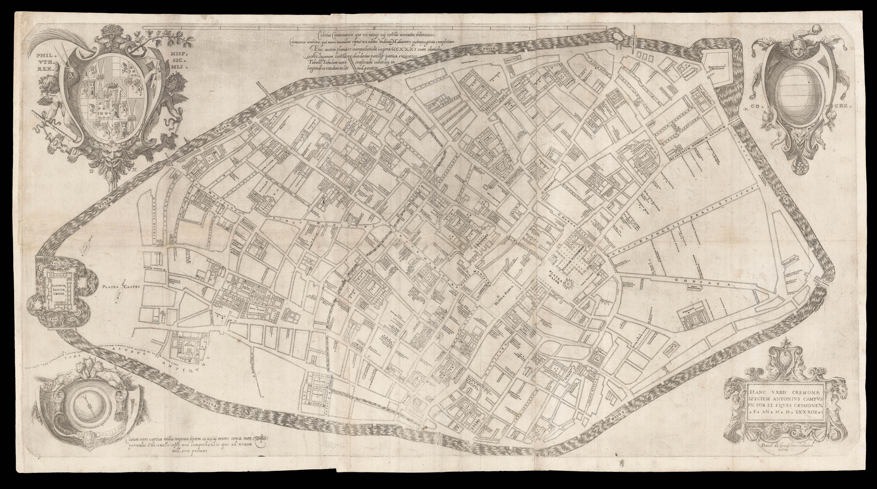 CAMPI, Antonio Hanc Urbis Cremona.