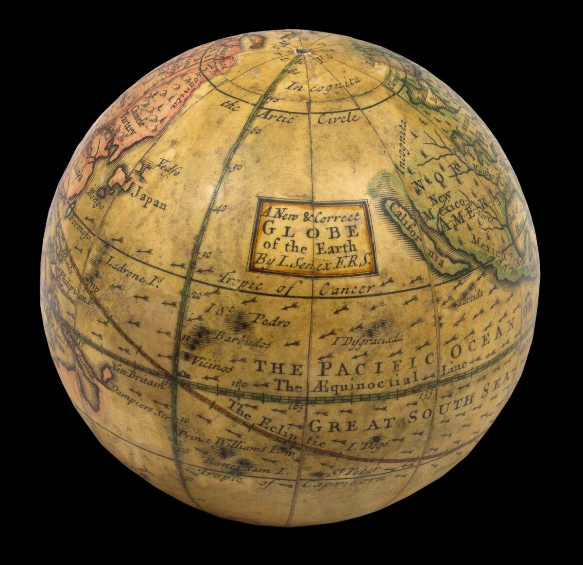 SENEX, John A New & Correct Globe of the Earth