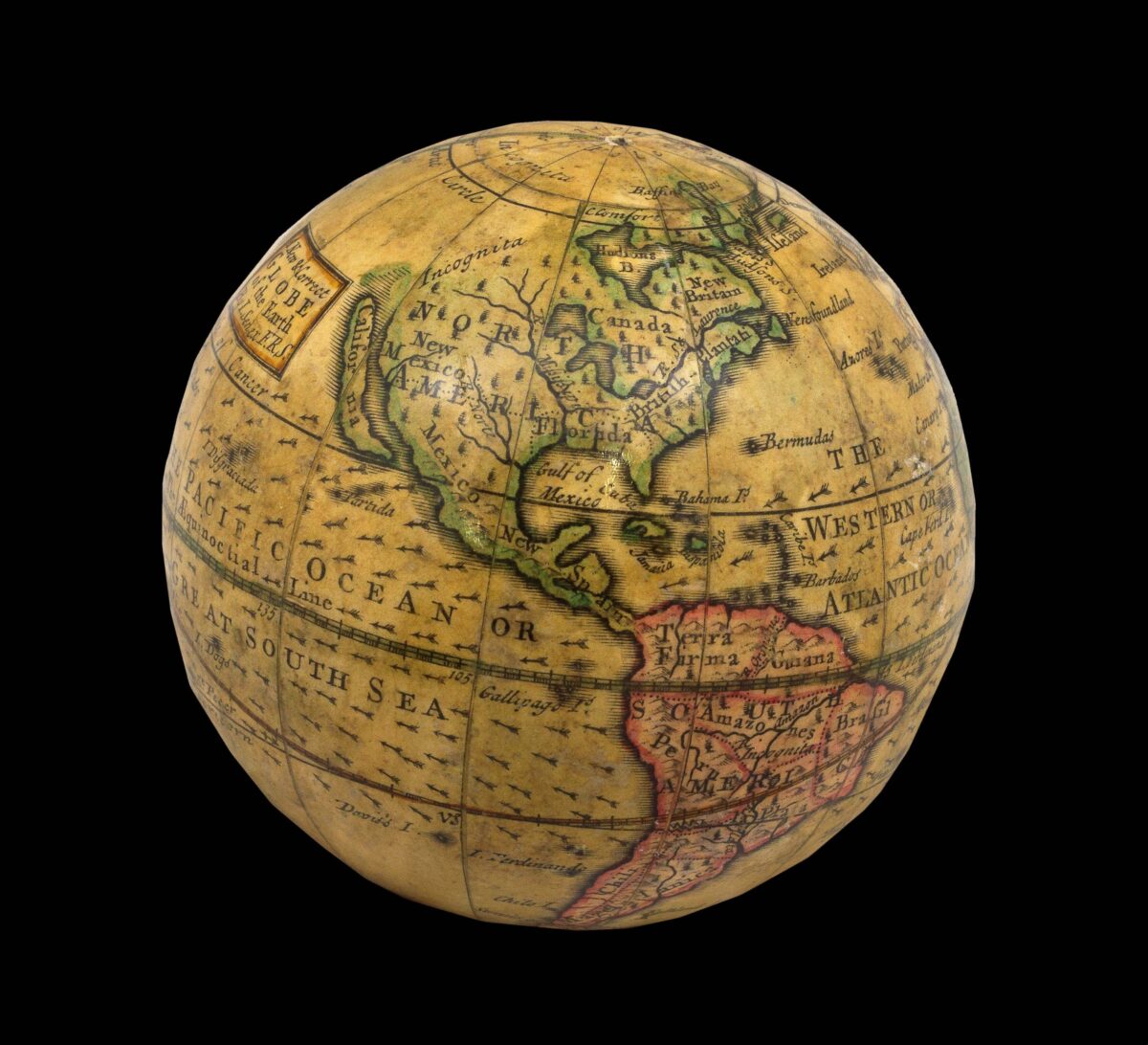 SENEX, John A New & Correct Globe of the Earth