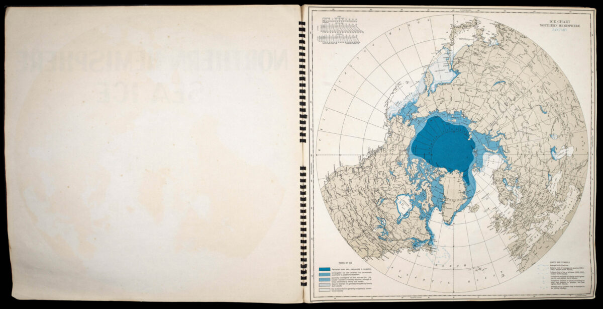 U.S. NAVY Ice Atlas of the Northern Hemisphere.