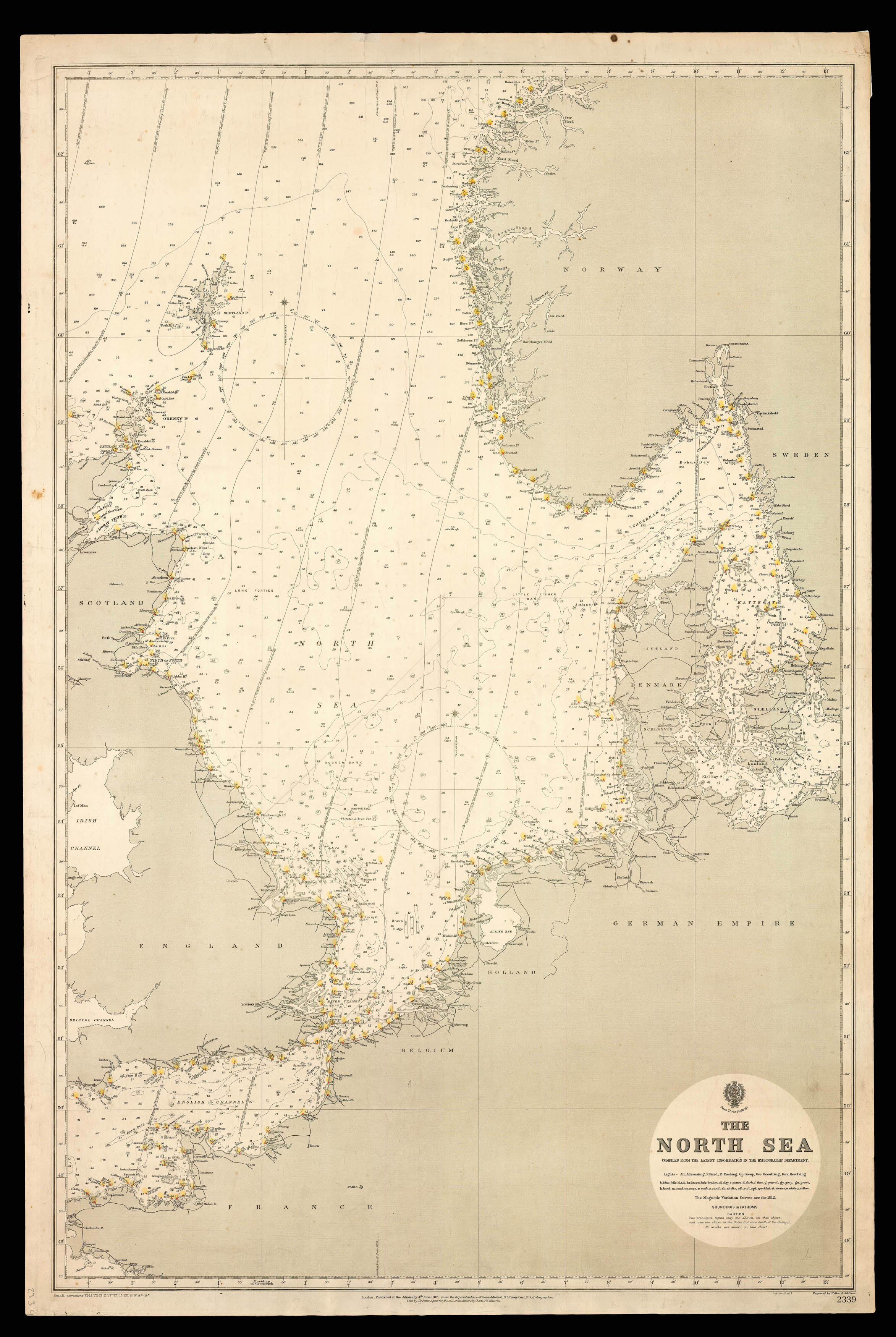 ADMIRALTY The North Sea