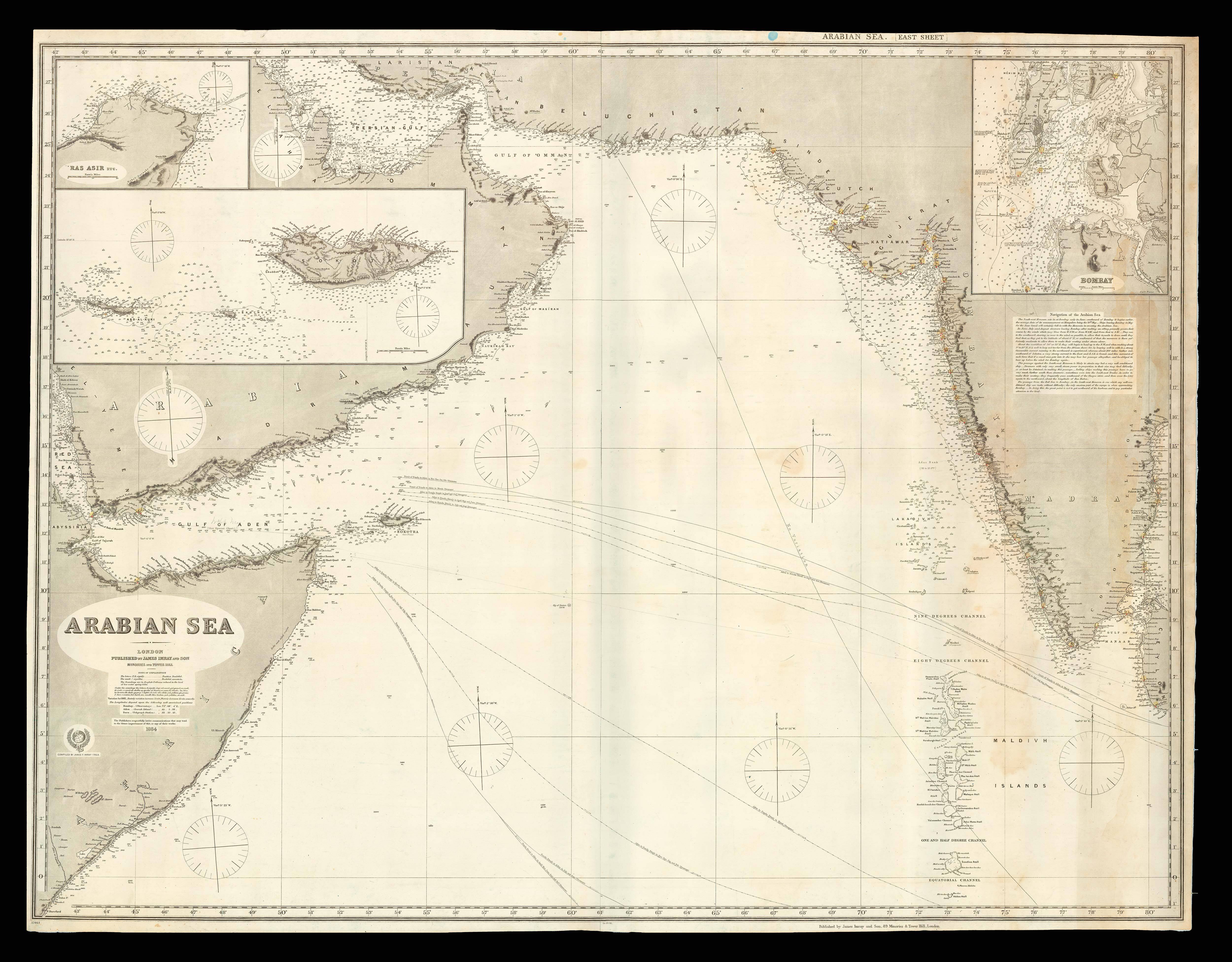 IMRAY, James Arabian Sea.
