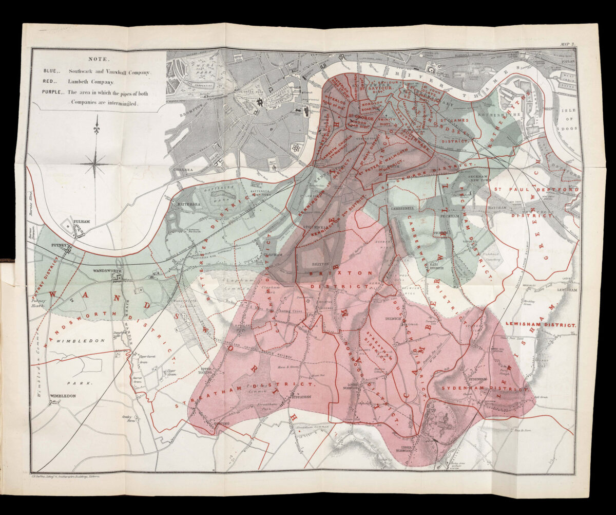 SNOW, John. On the Mode of Communication of Cholera. London: Wilson and Ogilvy for John Churchill, 1849.
