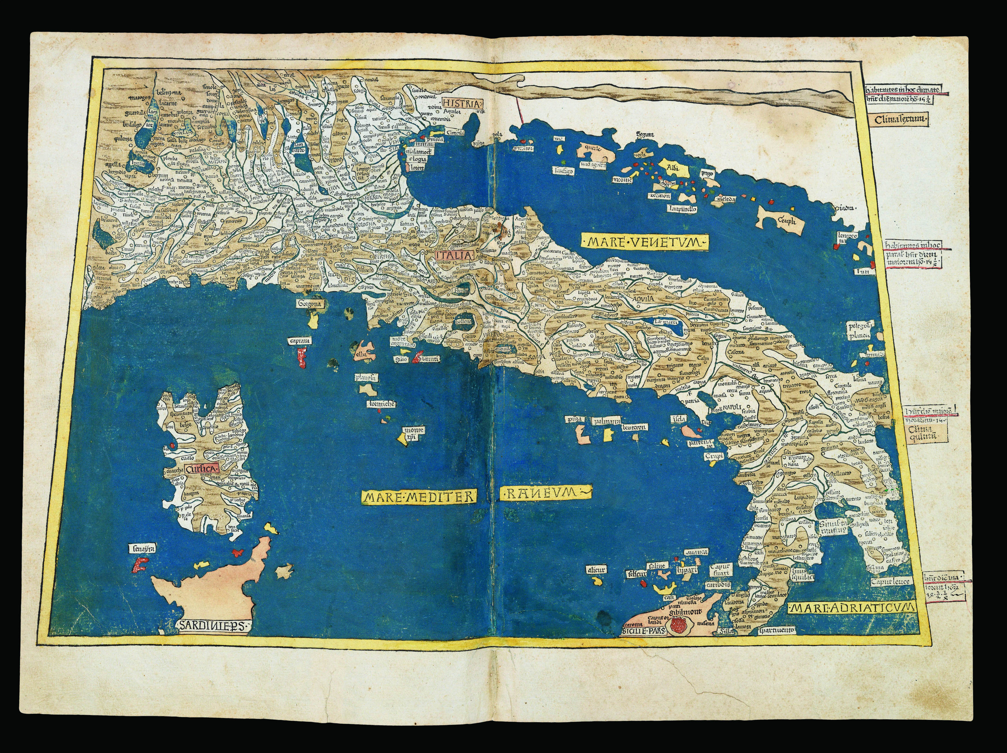 PTOLEMAEUS, Claudius [translated by ANGELUS, Jacobus, edited by GERMANUS, Nicolaus] [Modern Italy]