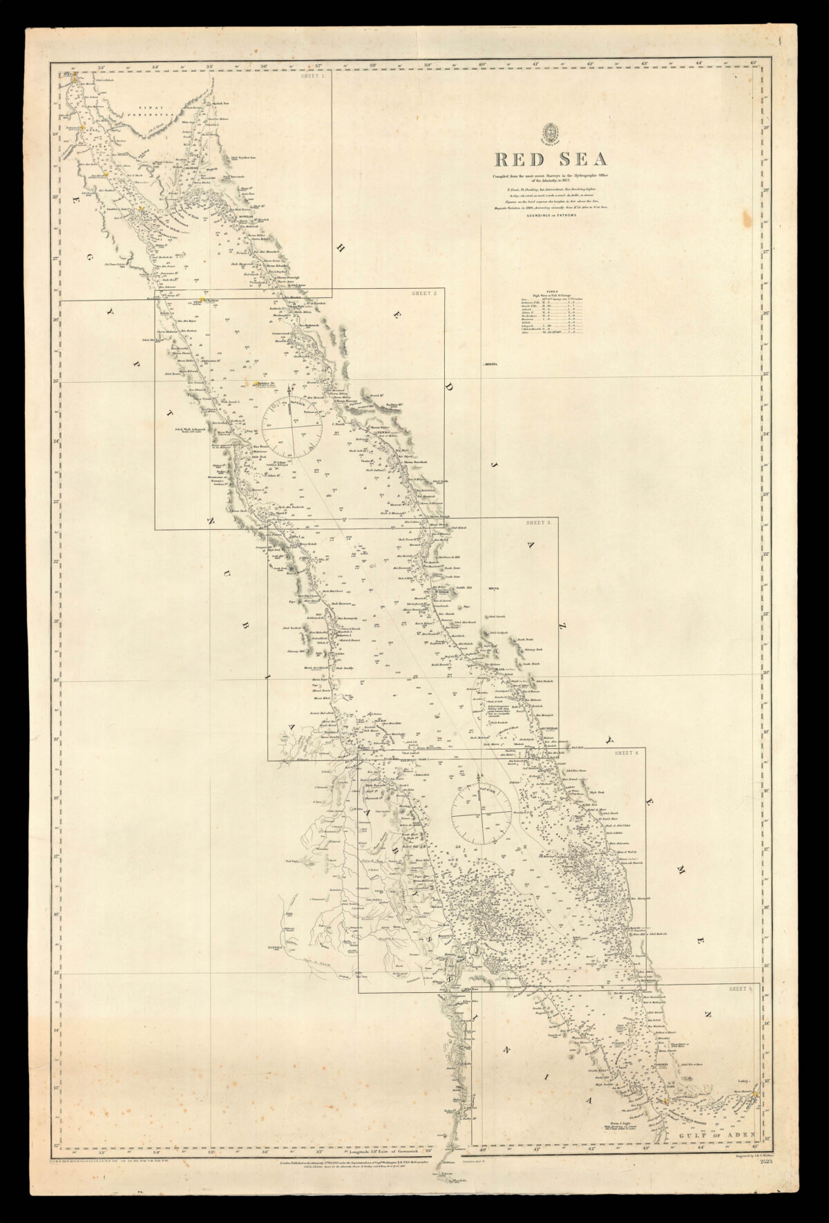 THE ADMIRALTY The Red Sea