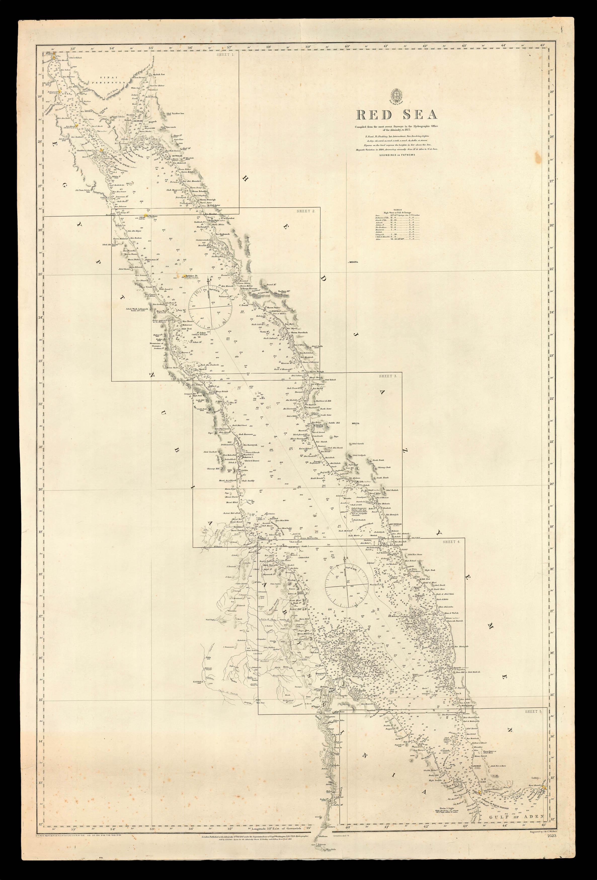THE ADMIRALTY The Red Sea