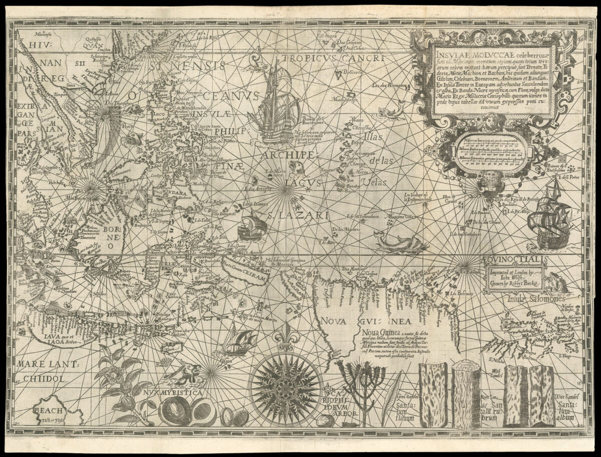 PLANCIUS, Petrus Insulae Moluccae celeberrimæ sunt ob Maximamaromatum copiam quam per totum terrarum orbem mittunt...