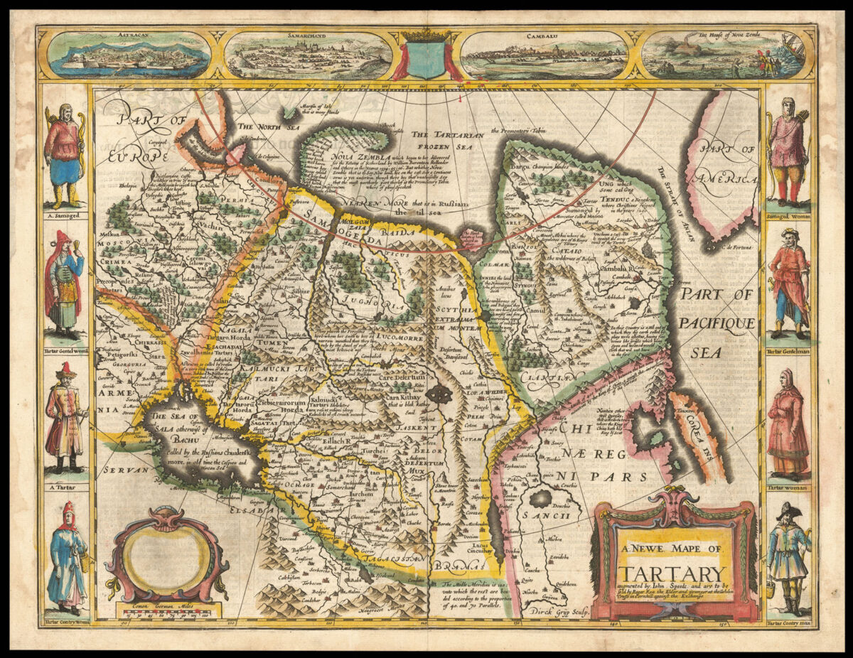 SPEED, John A Newe Mape of Tartary