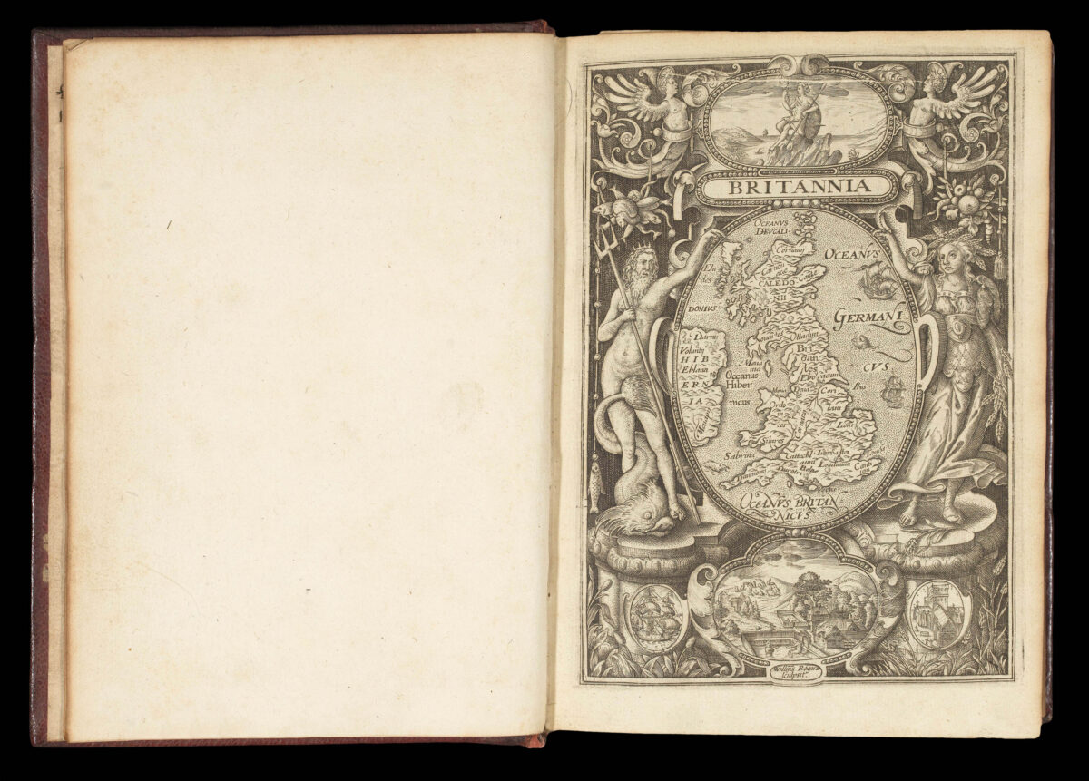 CAMDEN, William Britannia, sive florentissimorum regnorum Angliae, Scotiae, Hiberniae,