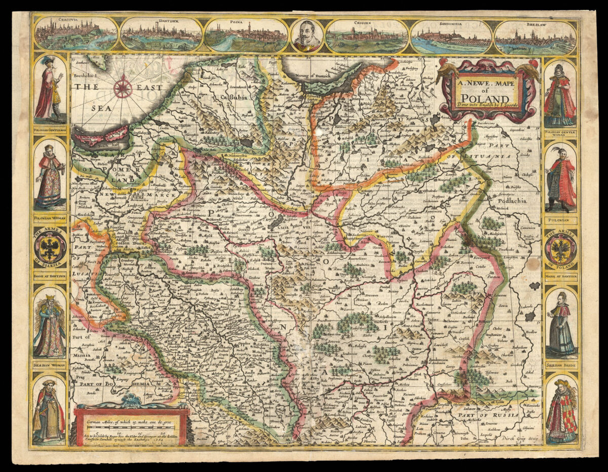 SPEED, John A Newe Mape of Poland