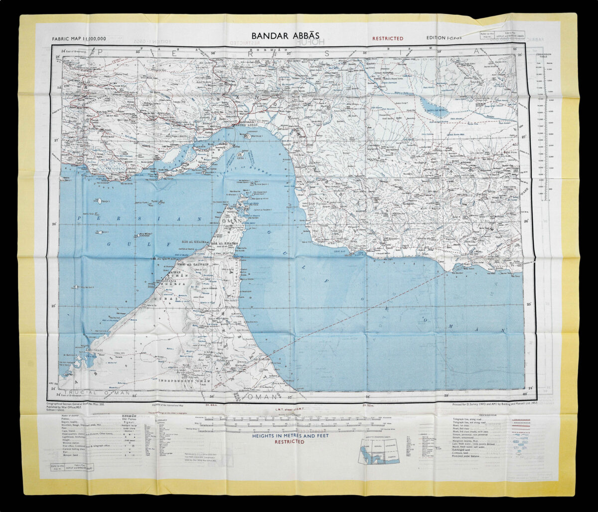 WAR OFFICE Hofuf [and] Bandar Abbas