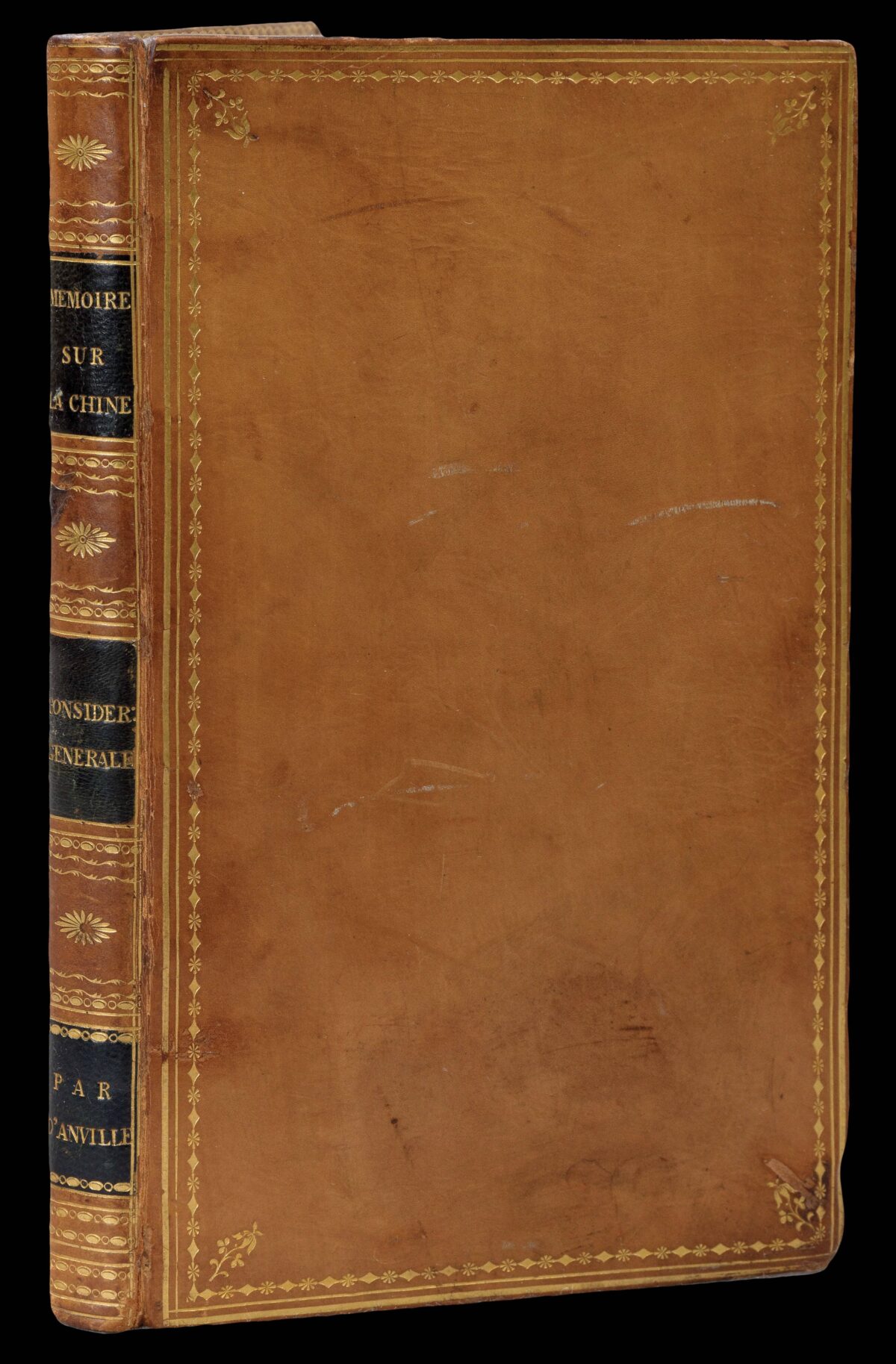 D'ANVILLE, [Jean Baptiste Bourguignon] Memoire de M. D'Anville, Premier Geographe du Roi,