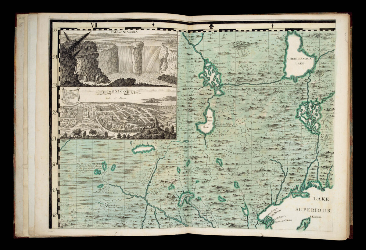 POPPLE, Henry; and Clement LEMPRIERE A Map of the British Empire in America with the French and Spanish settlements adjacent thereto.