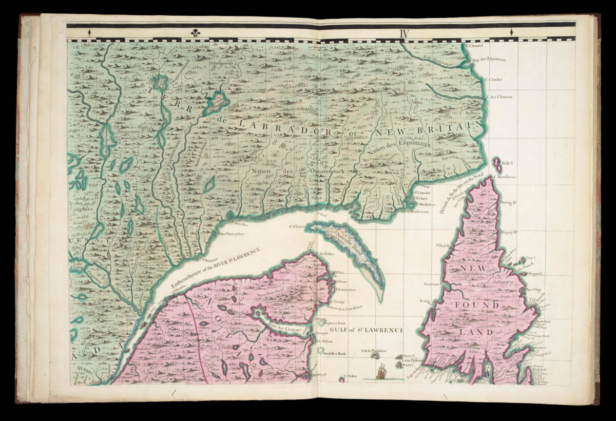 POPPLE, Henry; and Clement LEMPRIERE A Map of the British Empire in America with the French and Spanish settlements adjacent thereto.