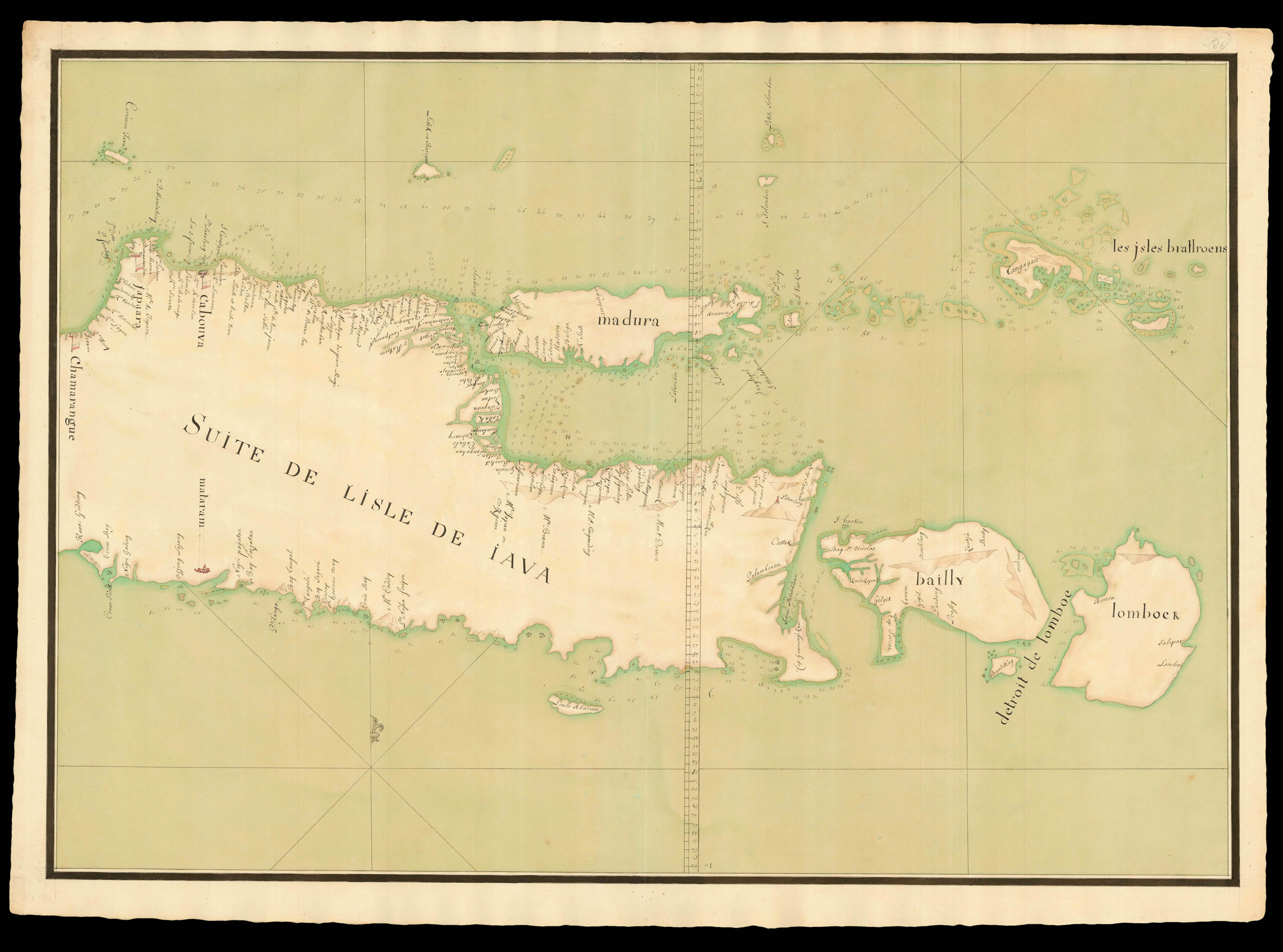 [ANONYMOUS] Partie De L'Isle De Java - Suite De L'Isle De Iava.