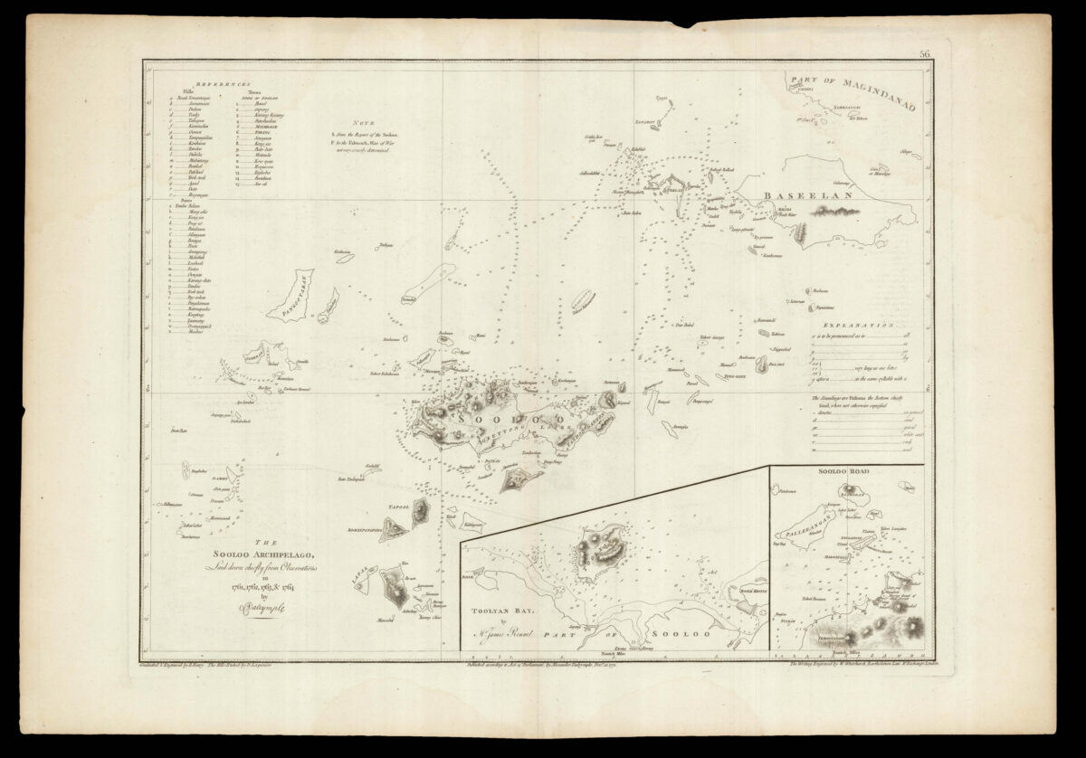 DALRYMPLE, Alexander The Sooloo Archipelago,