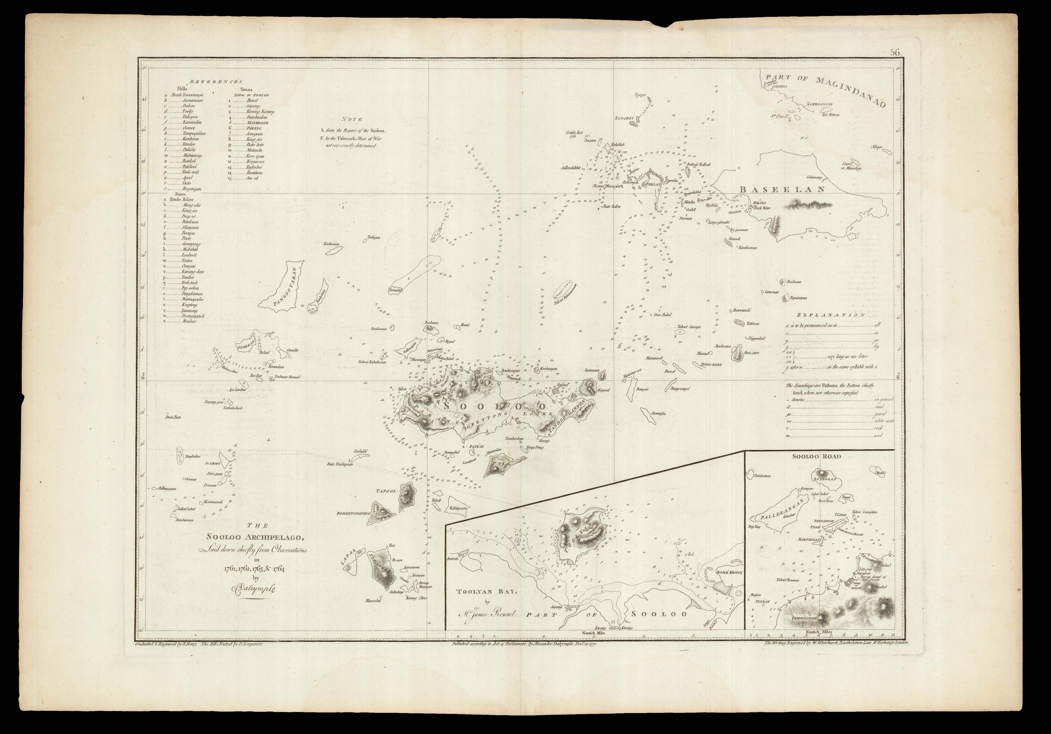 DALRYMPLE, Alexander The Sooloo Archipelago,