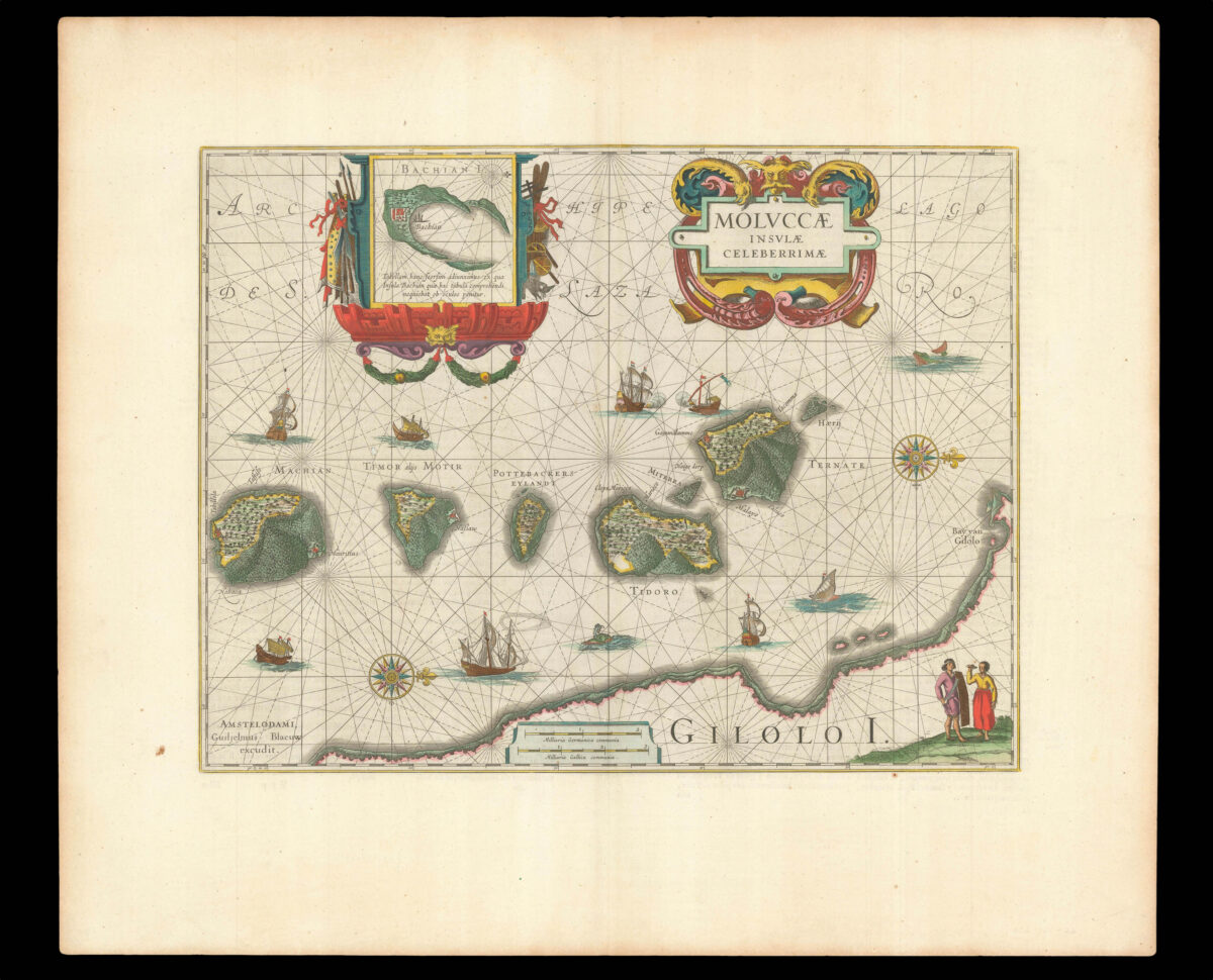 BLAEU, Willem Janszoon Moluccae insulae Celeberrimae