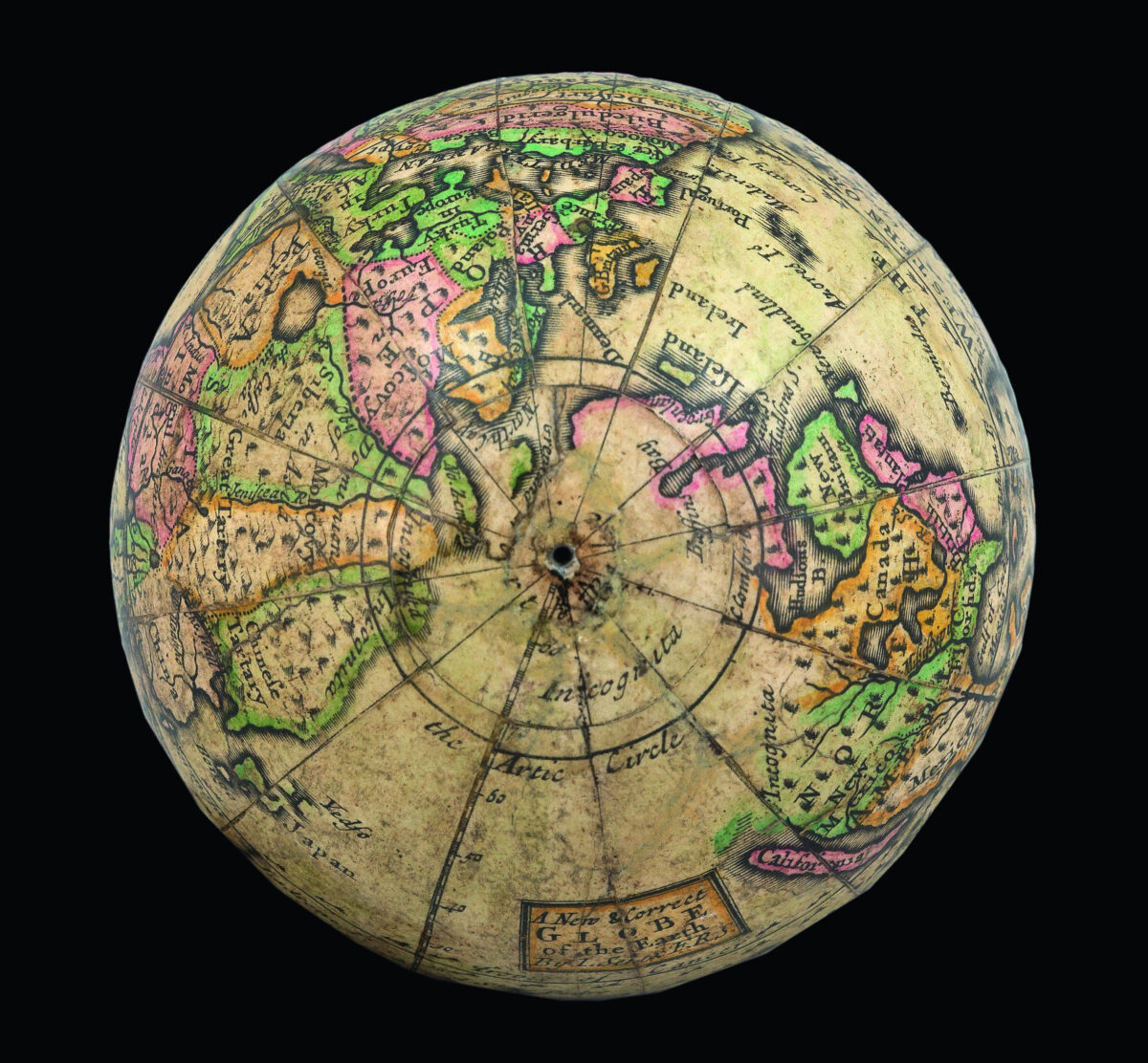SENEX, John A New & Correct Globe of the Earth.