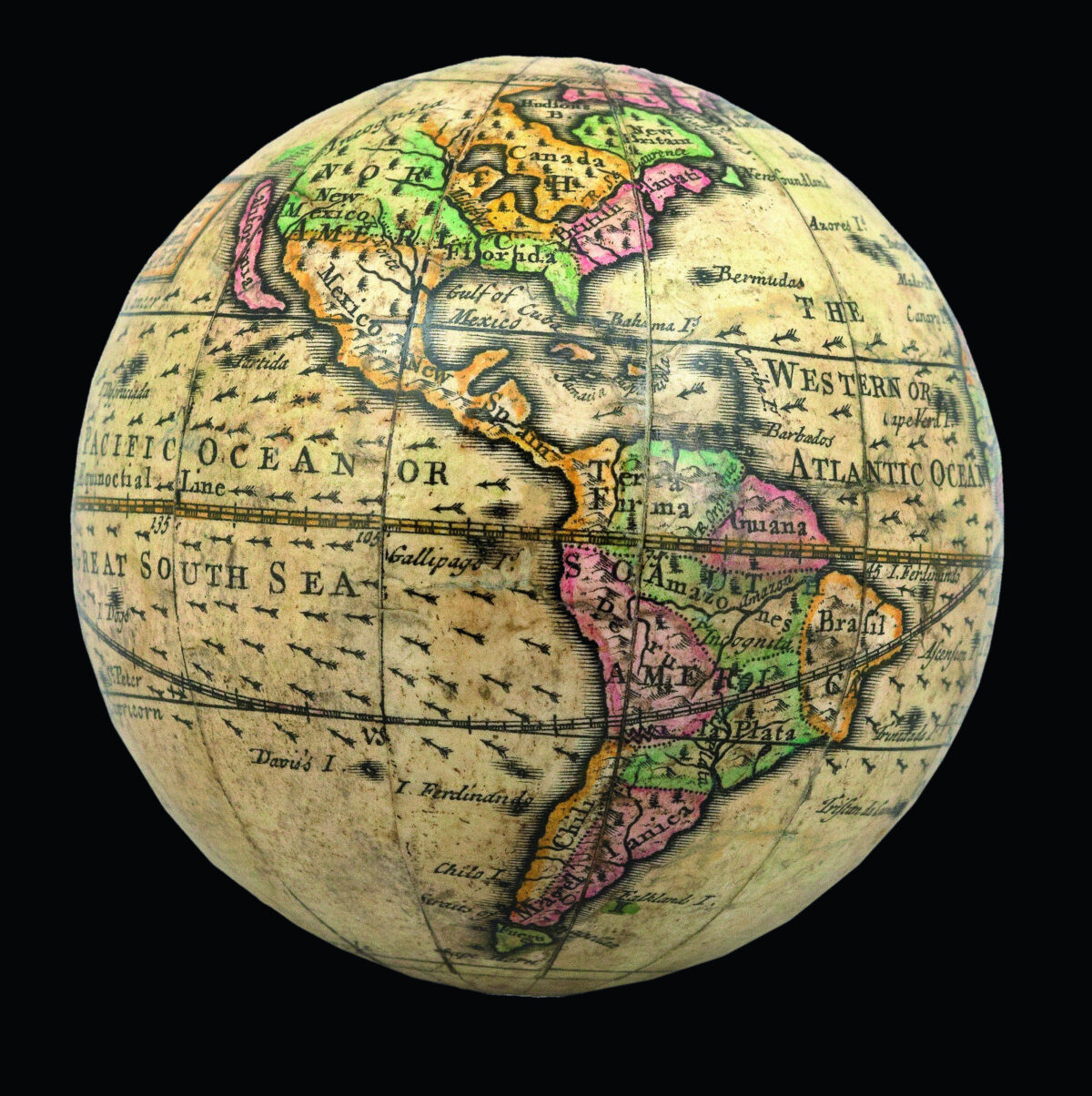 SENEX, John A New & Correct Globe of the Earth.